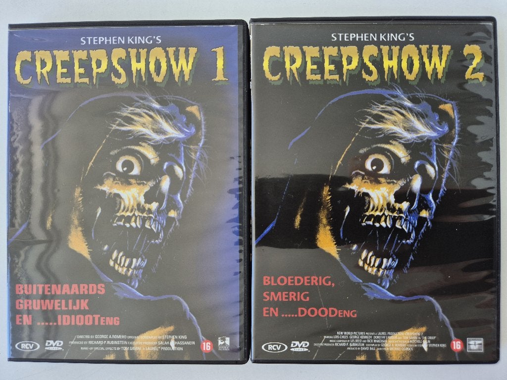 Creepshow 1 + 2, Ophalen of Verzenden, Zo goed als nieuw, Overige genres