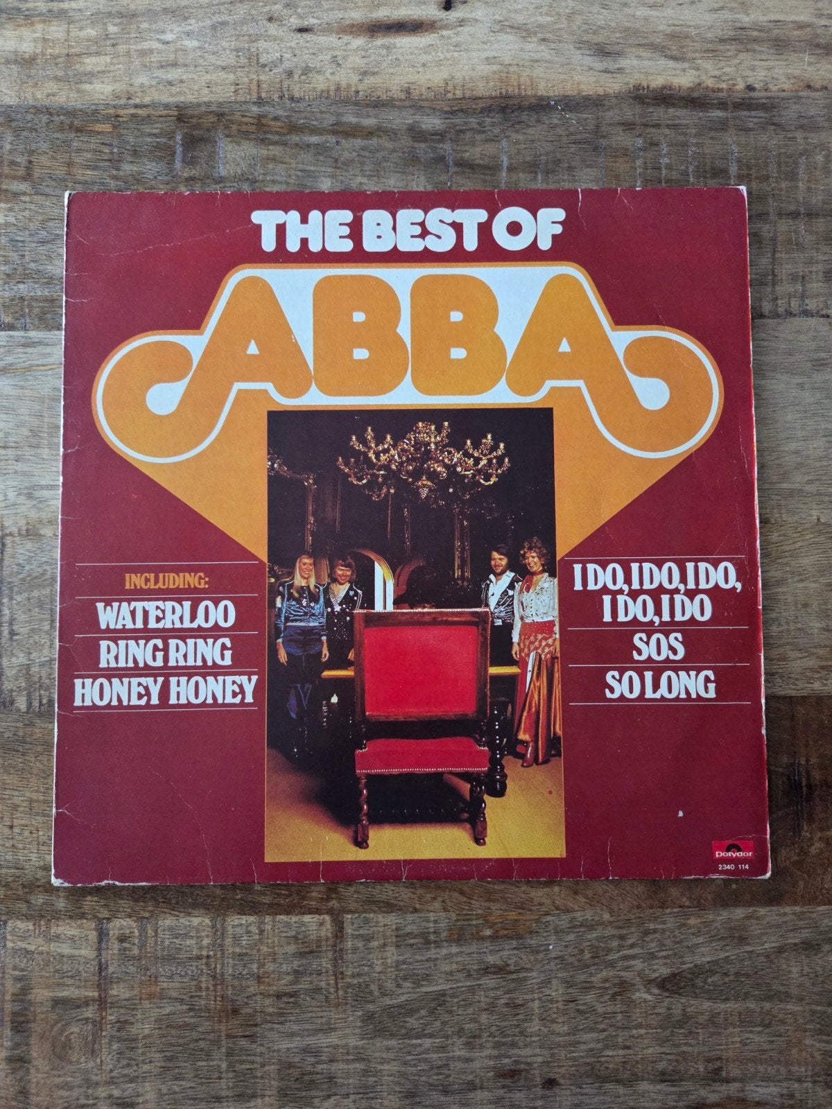 Lp abba best of abba, Ophalen of Verzenden