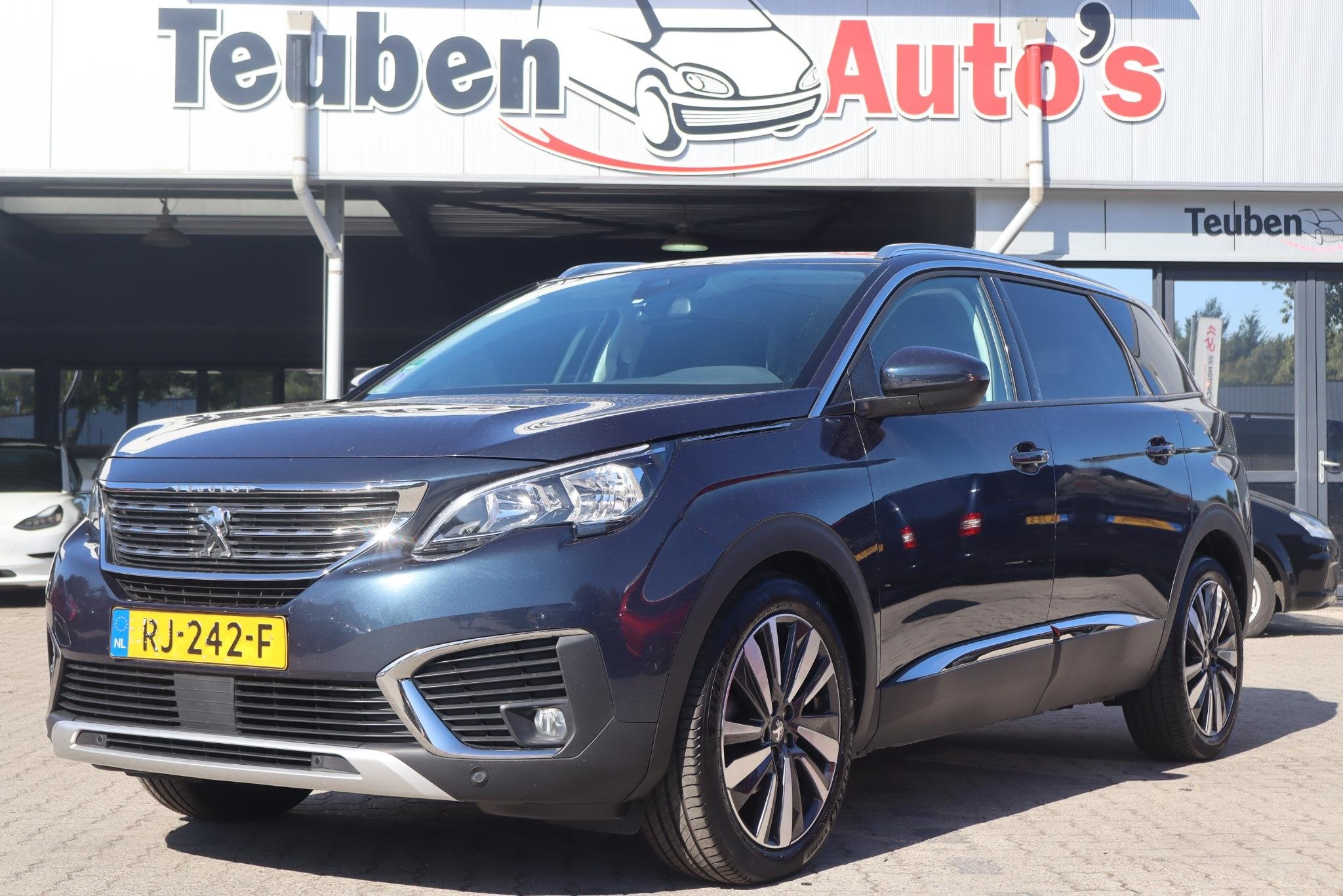 Peugeot 5008 1.2 PureTech Allure | 7 Persoons | Elektrisch g, Auto's, Voorwielaandrijving, Gebruikt, Euro 6, 1290 kg