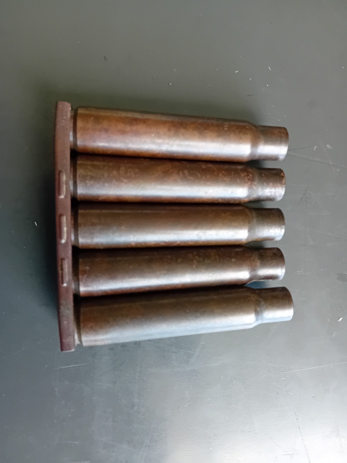 5 lege Mauser hulzen 1917, Verzenden, Landmacht, Duitsland, Hulzen of Bodemvondsten