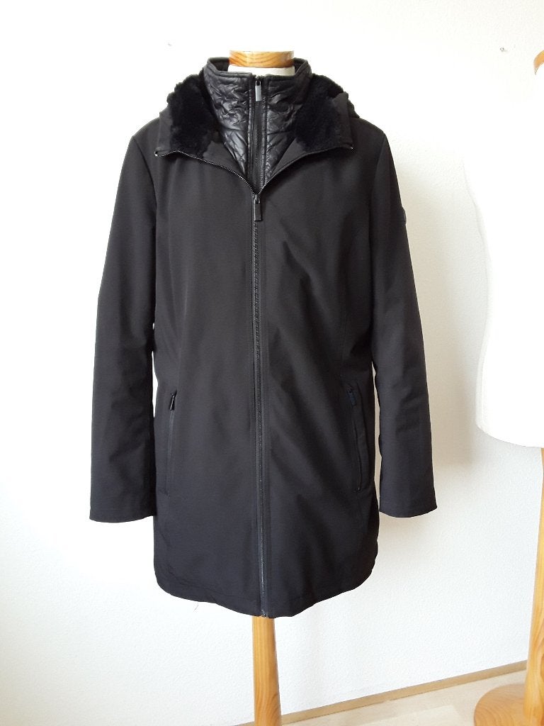 Winterjas DKNY zwart mt L, Verzenden, Zwart, Zo goed als nieuw, DKNY