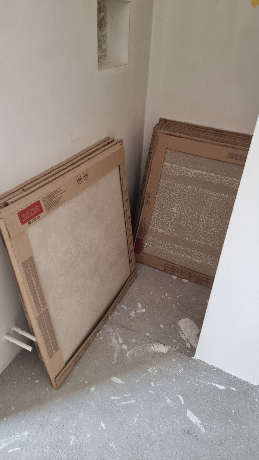 Tegels Procasa Bari Almond 80x80 17.9 m2, Ophalen