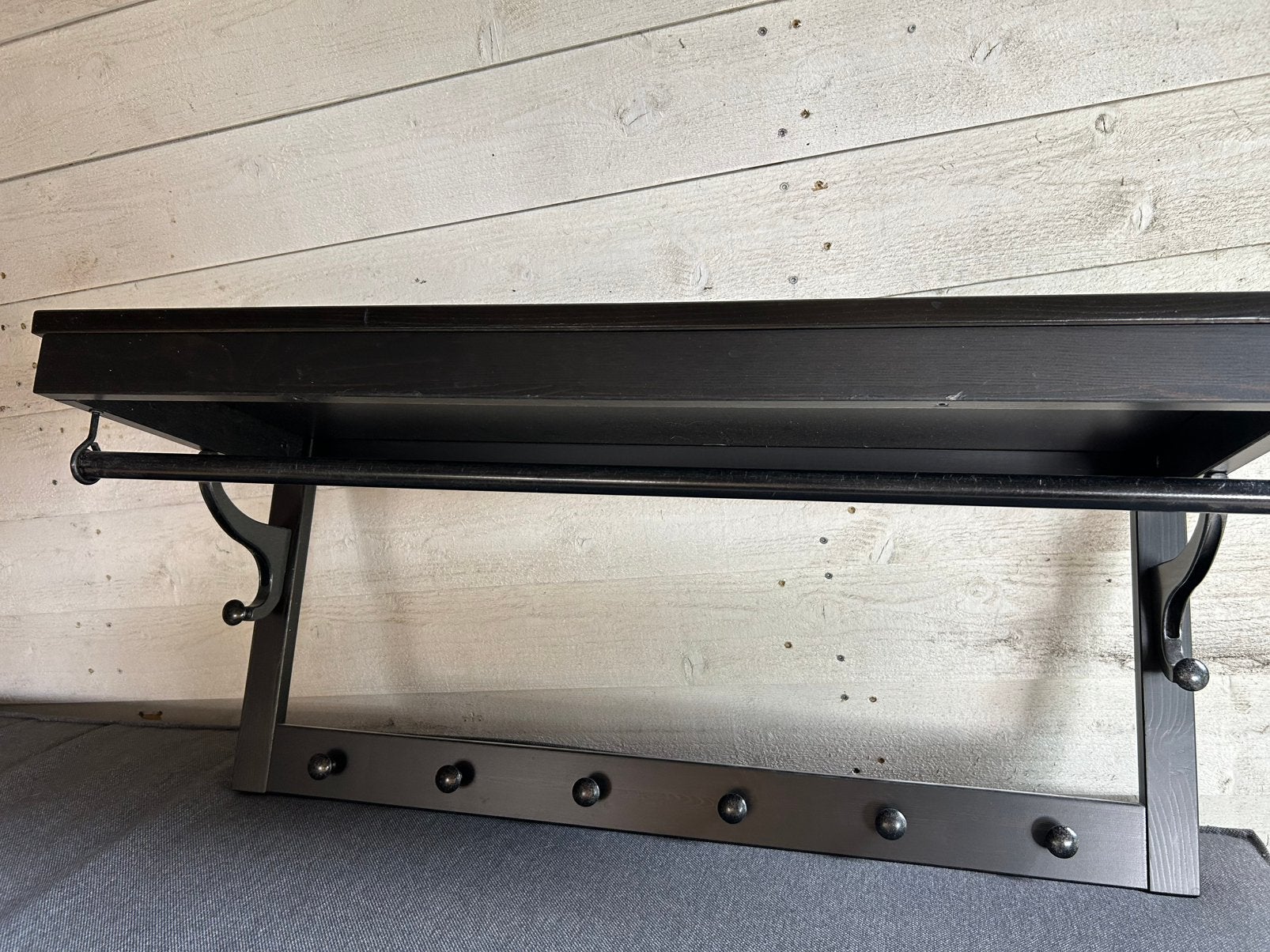 Kapstok zwart ikea, Zo goed als nieuw, Minder dan 100 cm, Metaal, Ophalen