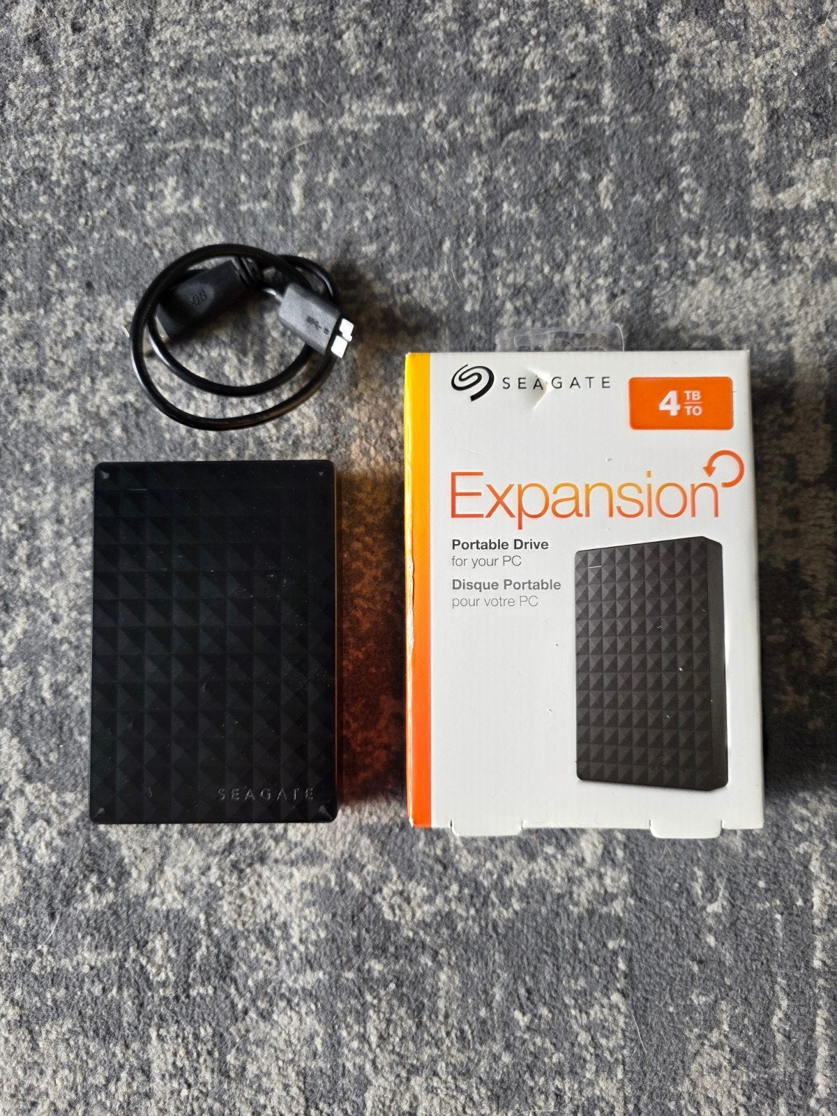 Seagate Expansion 4TB USB 3.0 Harde Schijf, Computers en Software, Harde schijven, Server, HDD, Ophalen of Verzenden, Zo goed als nieuw