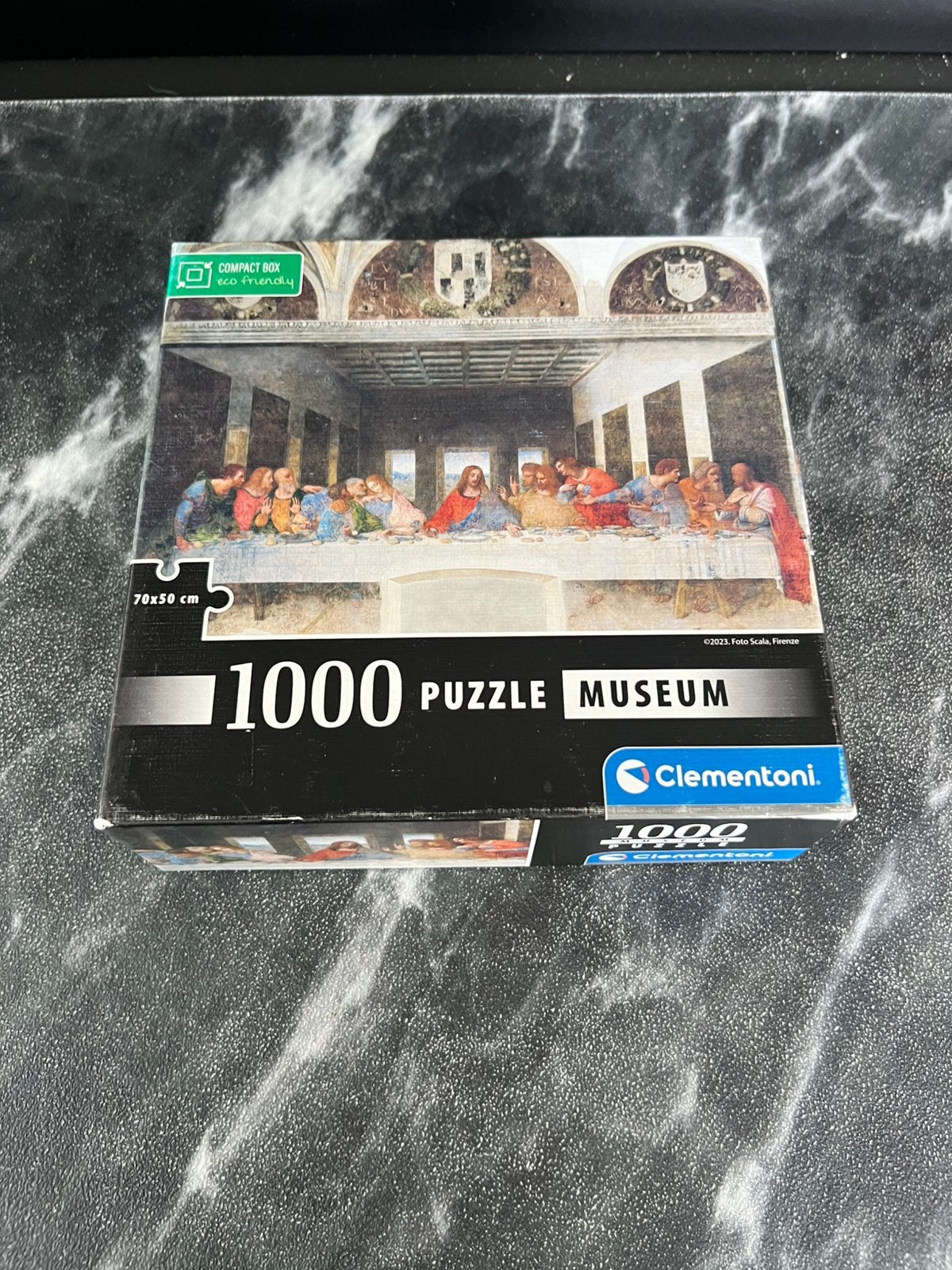 Clementoni puzzel 1000 stukjes Leonardo The last Supper, Ophalen of Verzenden, 500 t/m 1500 stukjes, Zo goed als nieuw