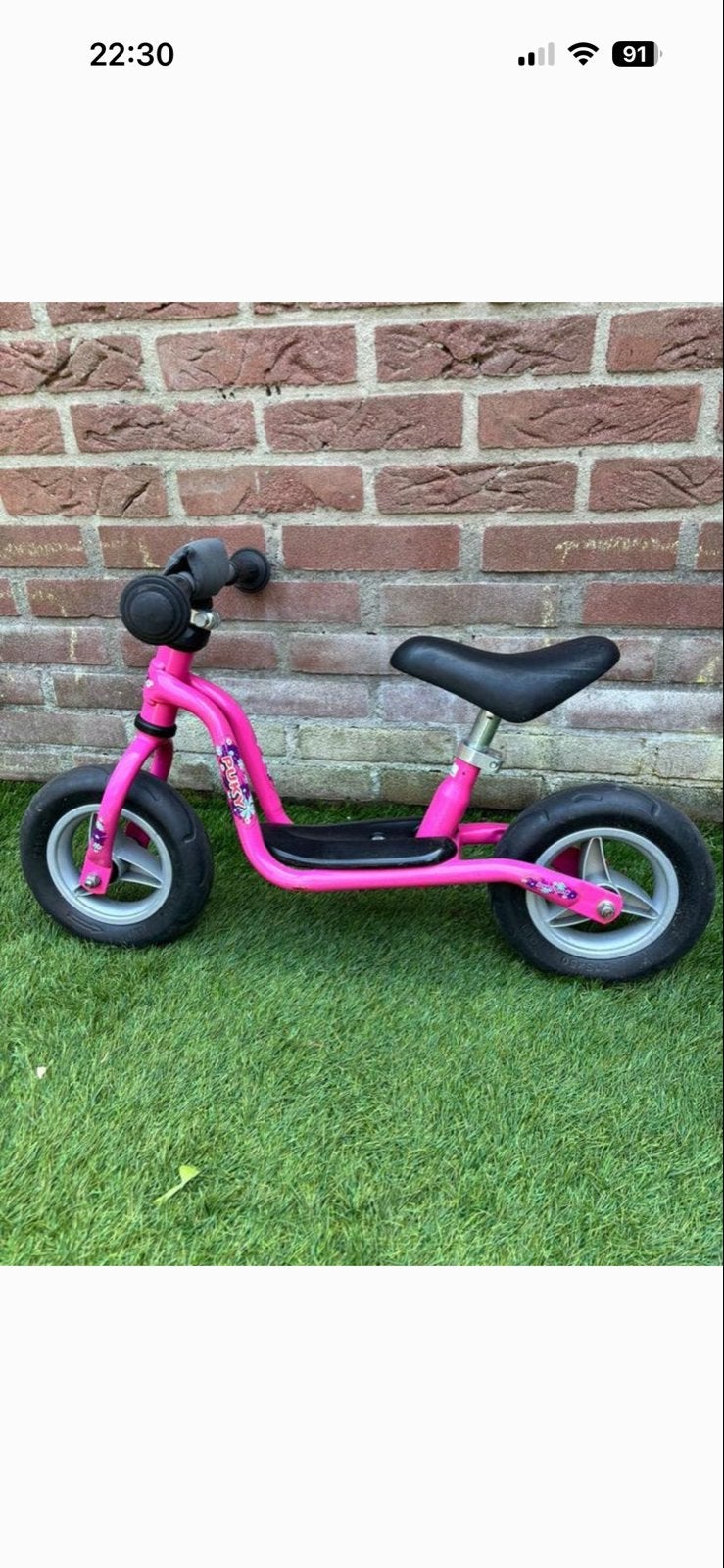 Roze Puky loopfiets voor kinderen, Ophalen, Gebruikt, Loopfiets