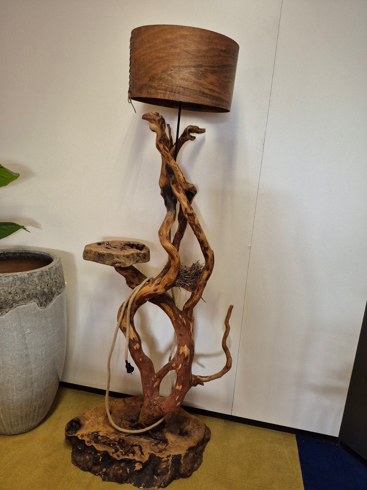 katten boom houten krabpaal lamp- decoratief en functioneel!, Ophalen, Nieuw