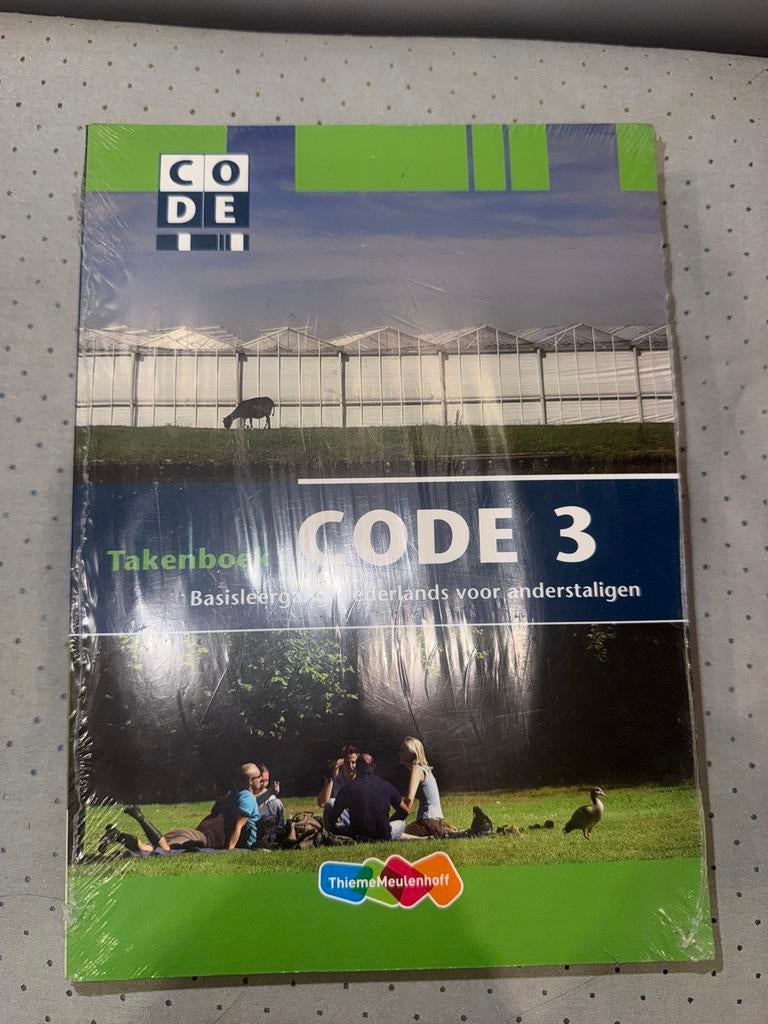Code 3 Takenboek - Basisleergang Nederlands voor anderstalig, Ophalen of Verzenden, Alpha, Nieuw, Overige niveaus