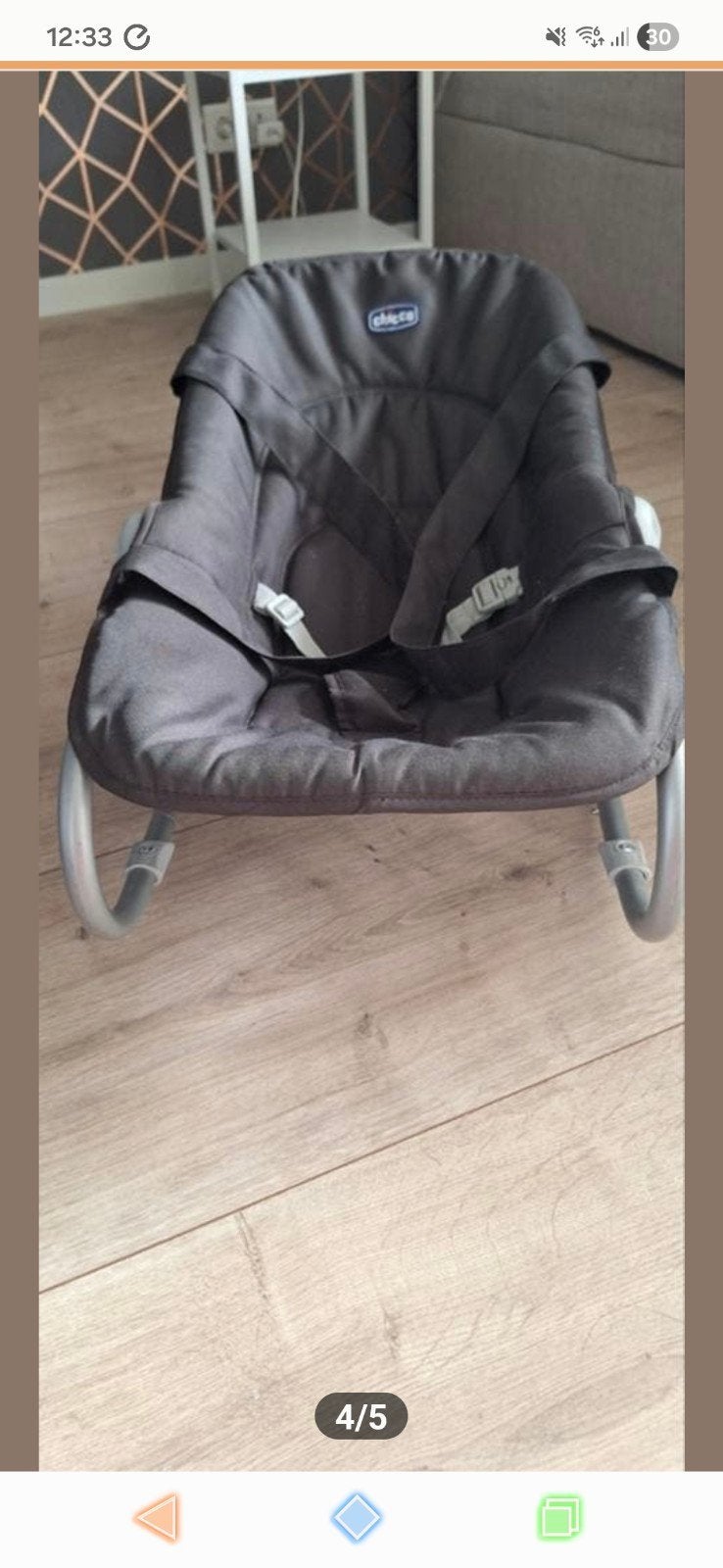 Chicco Baby Rocker Rocker Rocker Bouncer with 2 positions, Ophalen of Verzenden, Chicco