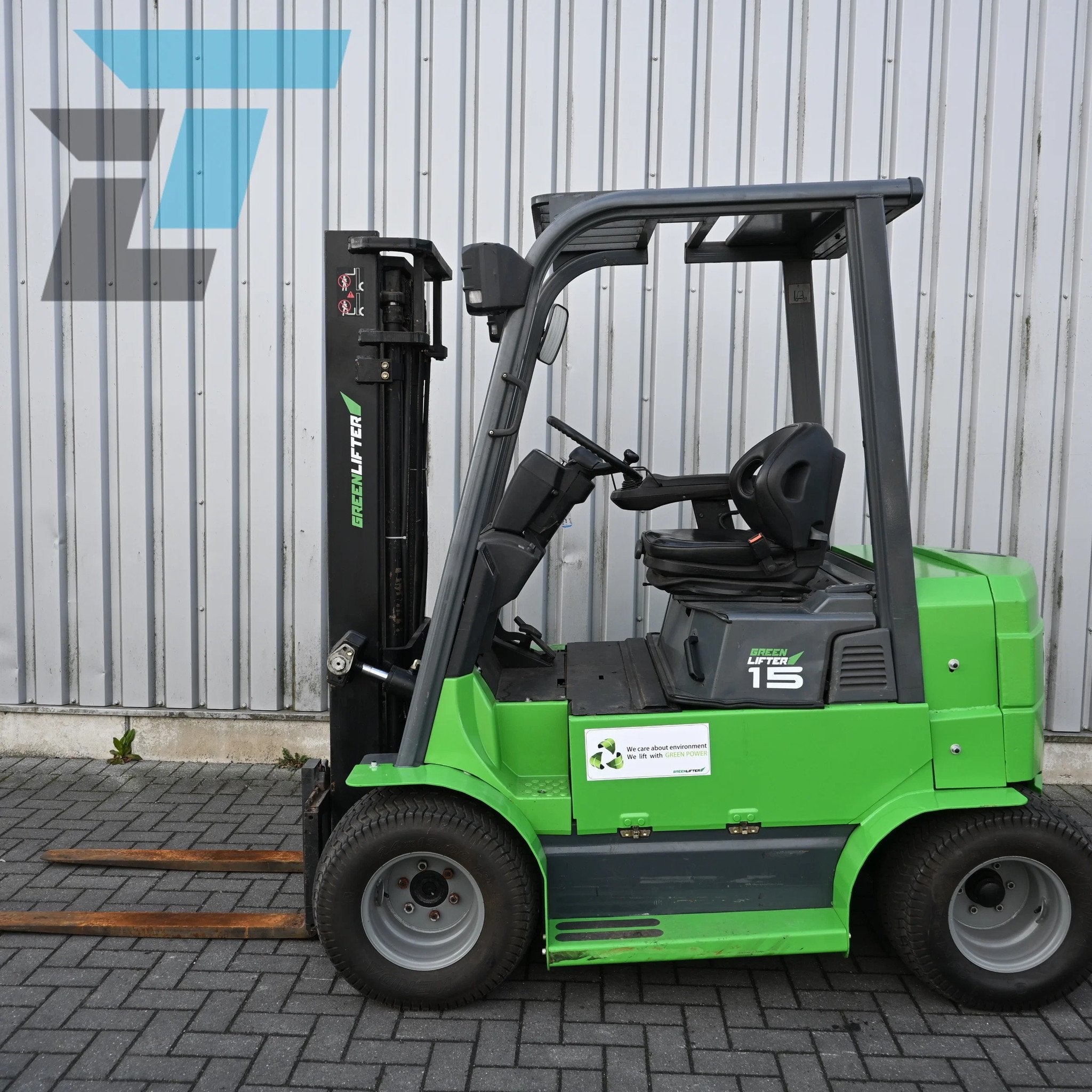 Toyota EL15 Elektrische Ruw terrein heftruck (bj 2006), Zakelijke goederen, Machines en Bouw | Heftrucks en Intern transport, 1000 tot 2000 kg
