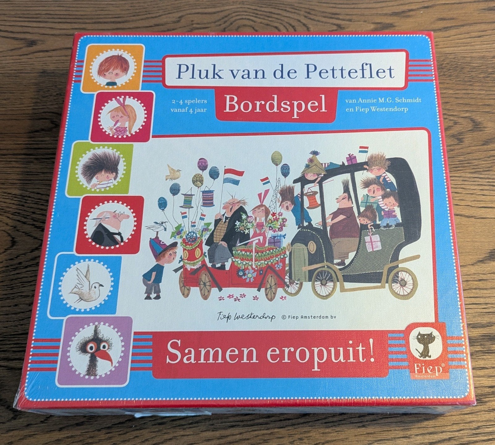 Pluk van de Petteflet Bordspel - Samen eropuit!, Drie of vier spelers, Ophalen of Verzenden, Nieuw, Fiep Amsterdam bv