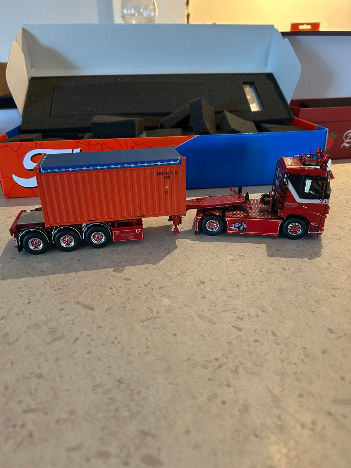 Tekno Weeda Miami Vice, Ophalen of Verzenden, Zo goed als nieuw, Bus of Vrachtwagen, Tekno