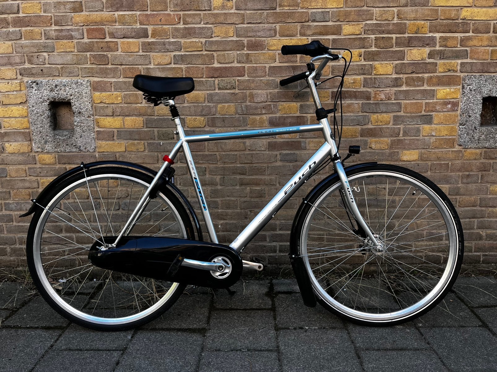 Puch herenfiets 3 versnellingen in goede staat., Versnellingen, Zo goed als nieuw, 57 tot 61 cm, Trommelrem