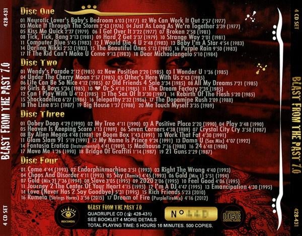 Prince - Blast From The Past 7.0 4CD, Cd's en Dvd's, Verzenden, Nieuw in verpakking