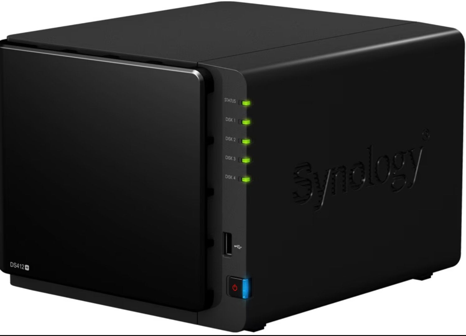 Synology DiskStation DS412+ NAS - 4-bay, Computers en Software, Ophalen of Verzenden, Zo goed als nieuw