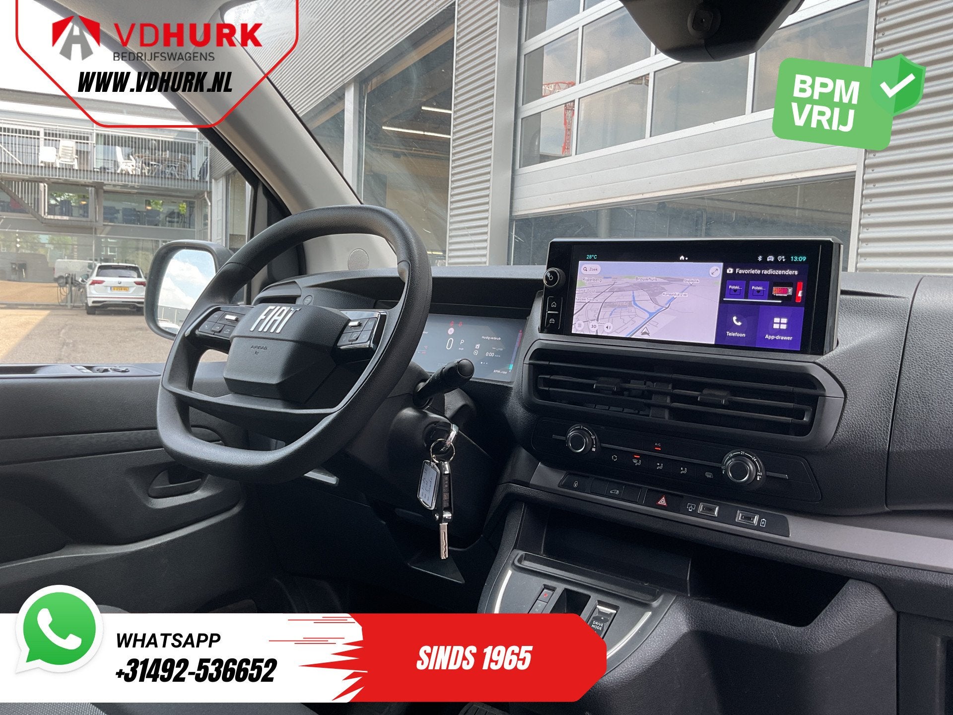 Fiat Scudo 2.0 HDI 180 pk Aut. L2 Carplay/ Navi/ Camera/ PDC, Stof, Gebruikt, 4 cilinders, 1848 kg