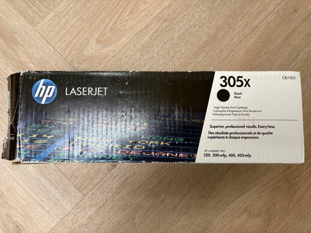 Nieuwe orig toner HP CE410X (HP 305X) zwart grote capaciteit, Computers en Software, Ophalen of Verzenden, Nieuw, Toner, HP (ORIGINEEL)