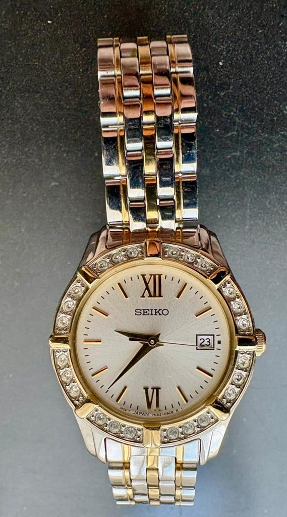 Seiko horloge dames, Ophalen, Zo goed als nieuw, Staal, Seiko