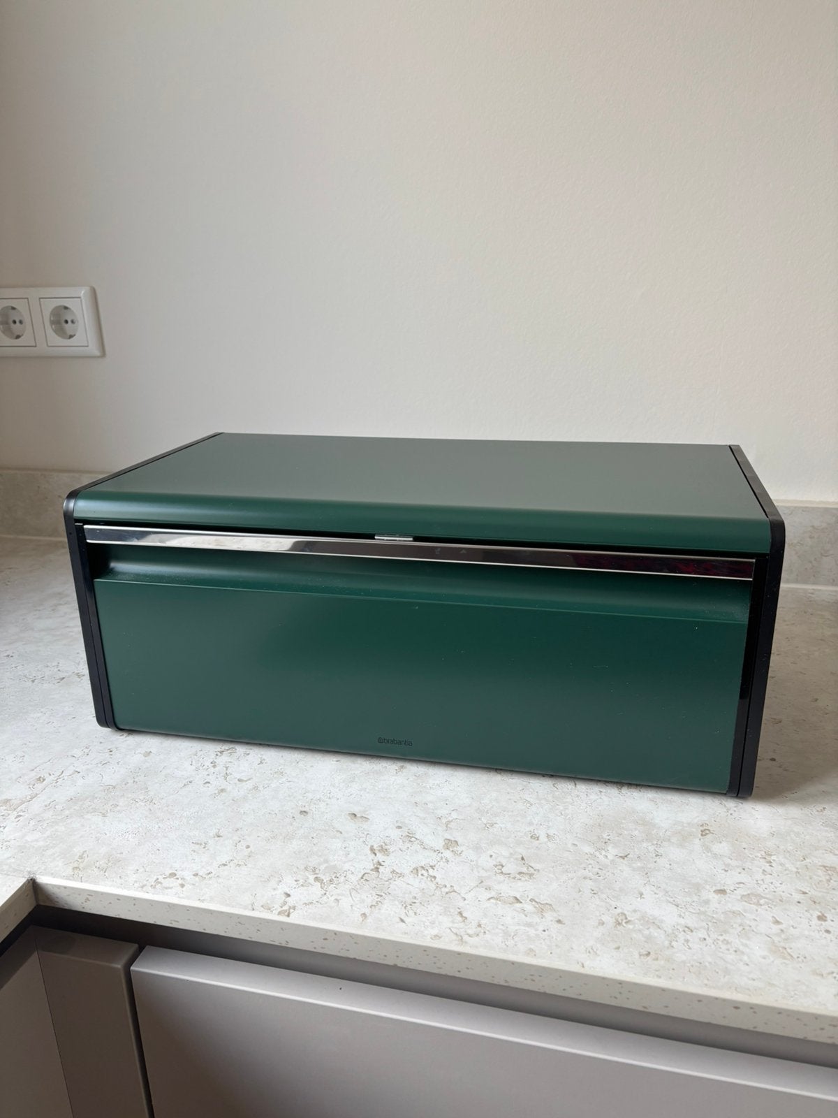 Brabantia broodtrommel groen, Ophalen, Zo goed als nieuw