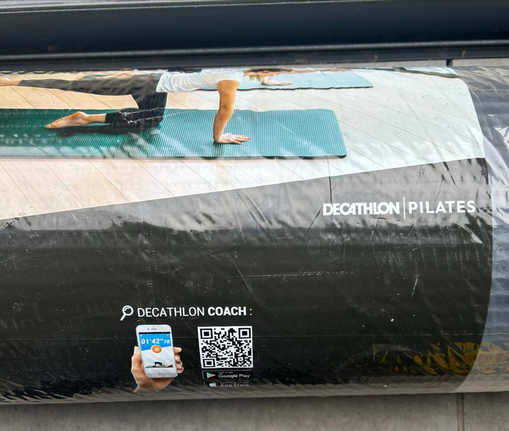 Pilates mat Decathlon 2 stuks, Ophalen, Nieuw