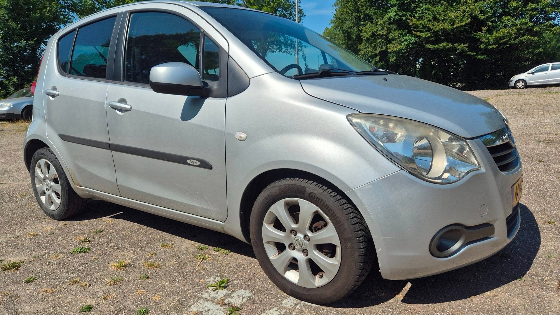 Opel Agila 1.0 Enjoy NIEUWE APK EN AIRCO, Gebruikt, 31 €/maand, 996 cc, Origineel Nederlands