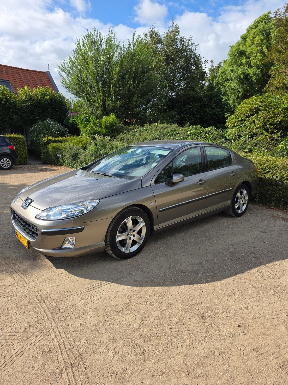 Peugeot 407 2.0 16V XT AUT 2004 Grijs, Auto's, 136 pk, 4 cilinders, 75 €/maand, Particulier