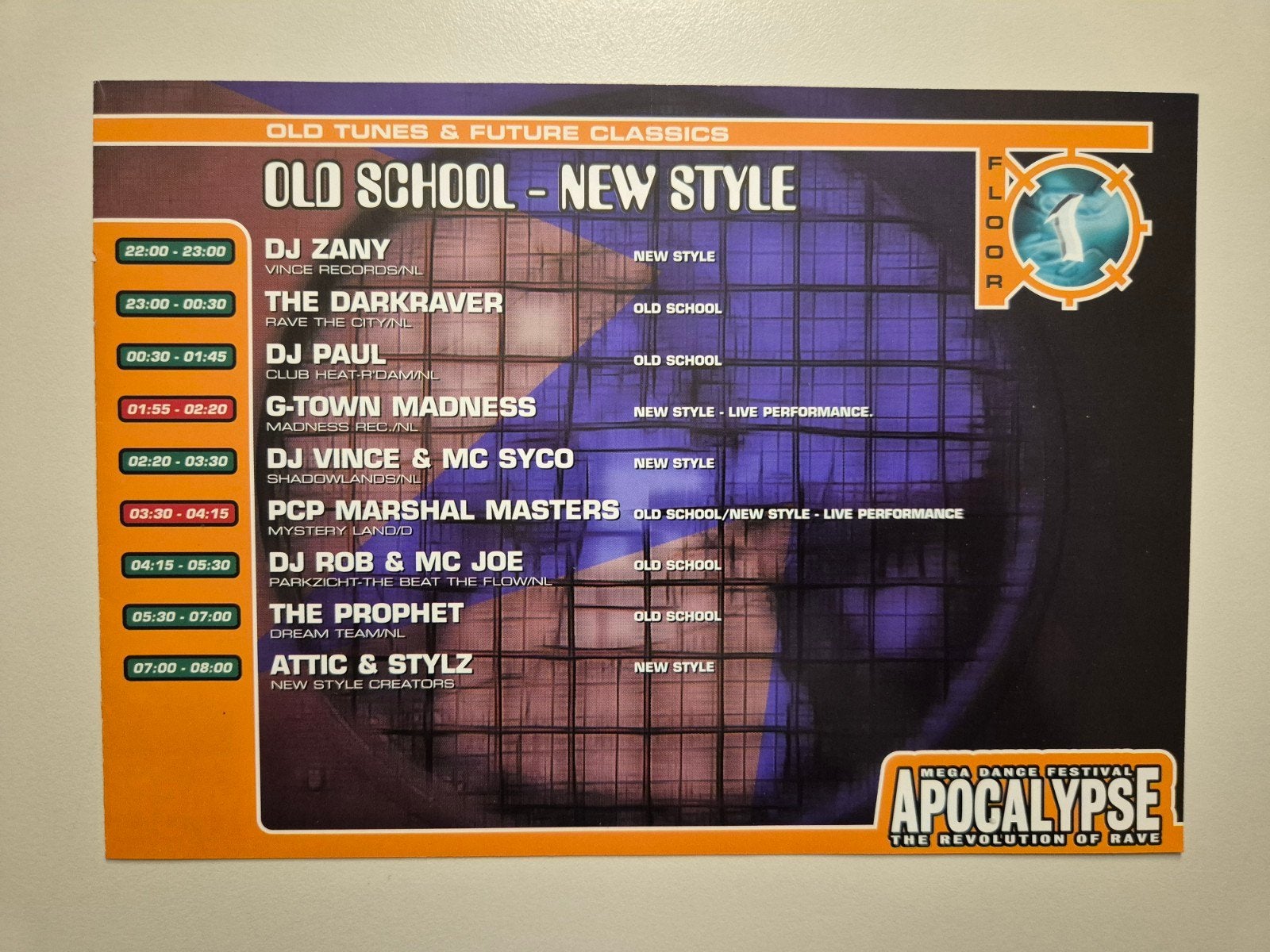 Diverse flyers hardcore party's, Verzamelen, A4 of kleiner, Ophalen of Verzenden, Zo goed als nieuw, Overige vormen