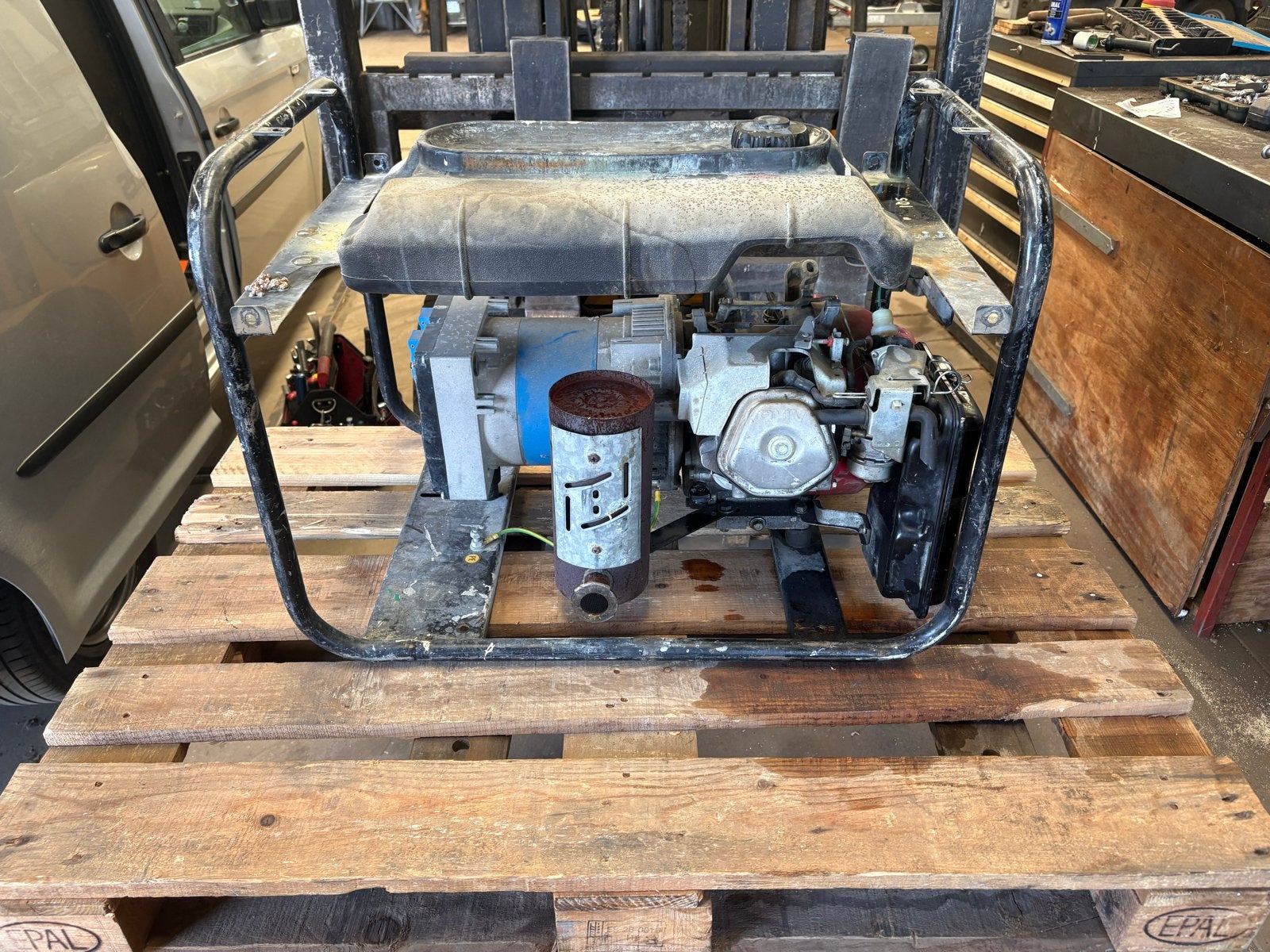 Pramac ES5000 stroomgenerator - Honda motor GX270, Ophalen of Verzenden, Gebruikt