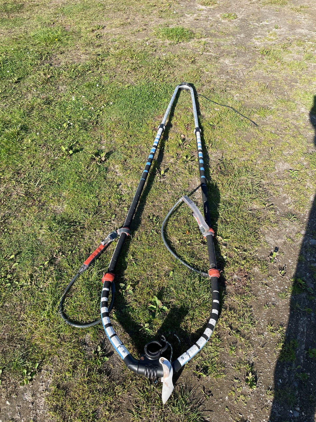 Dynasurf giek 170/230 cm - Gebruikt, Watersport en Boten, Ophalen, Giek, Overige merken, Verstelbaar
