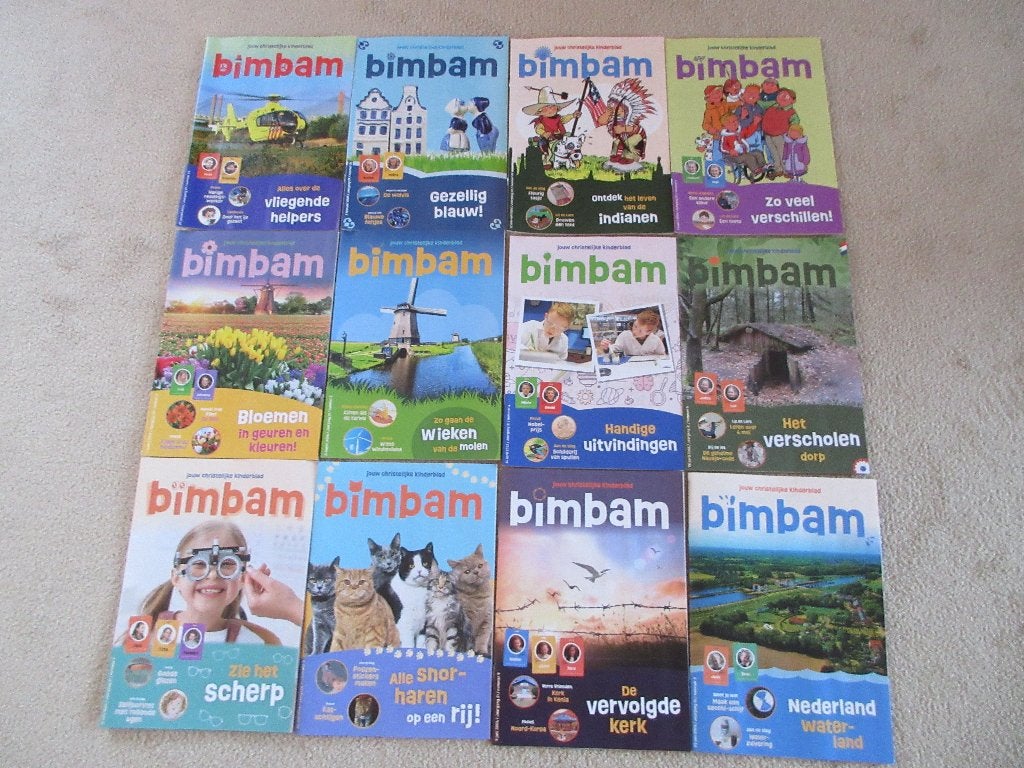 12 Bim bam boekjes januari t/m juni 2026, Ophalen of Verzenden, Nieuw, Knutselen