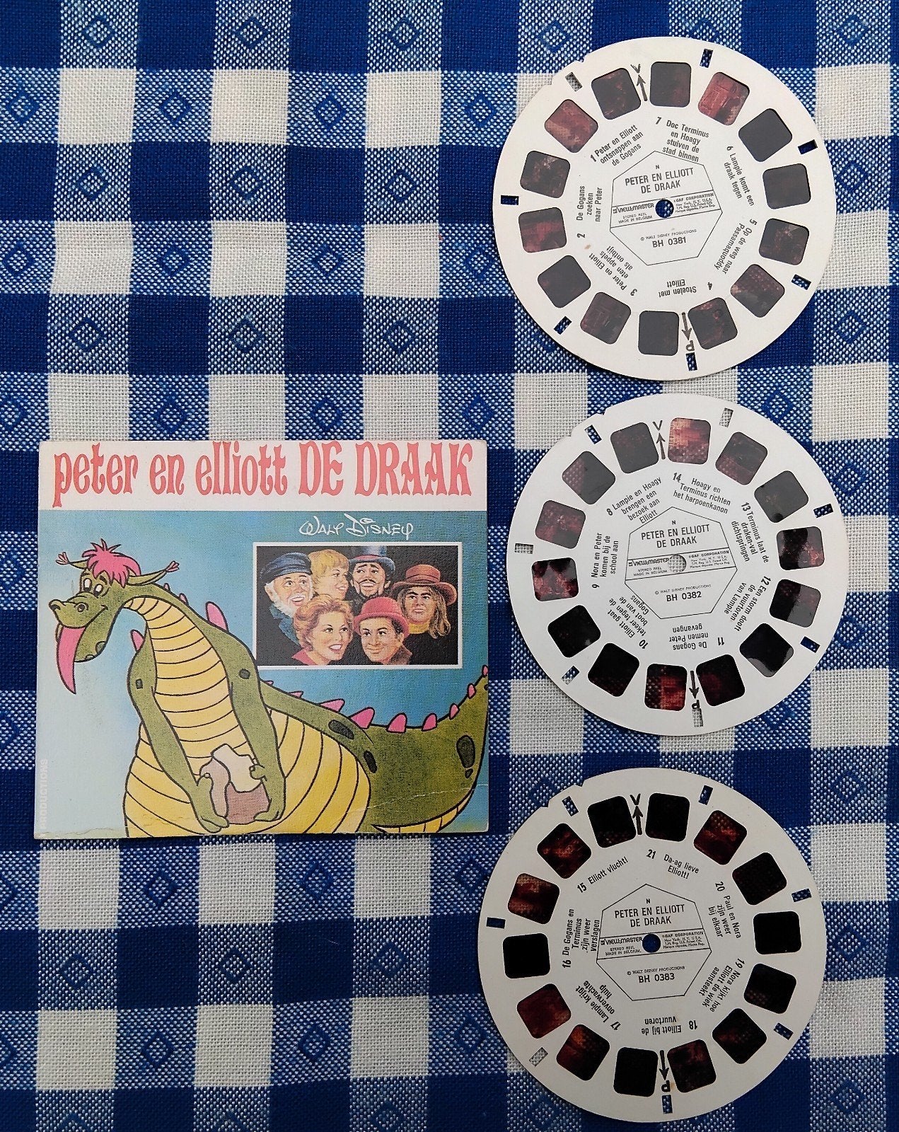 View-Master Peter en Elliott de Draak - 1977 -, Ophalen of Verzenden, Gebruikt