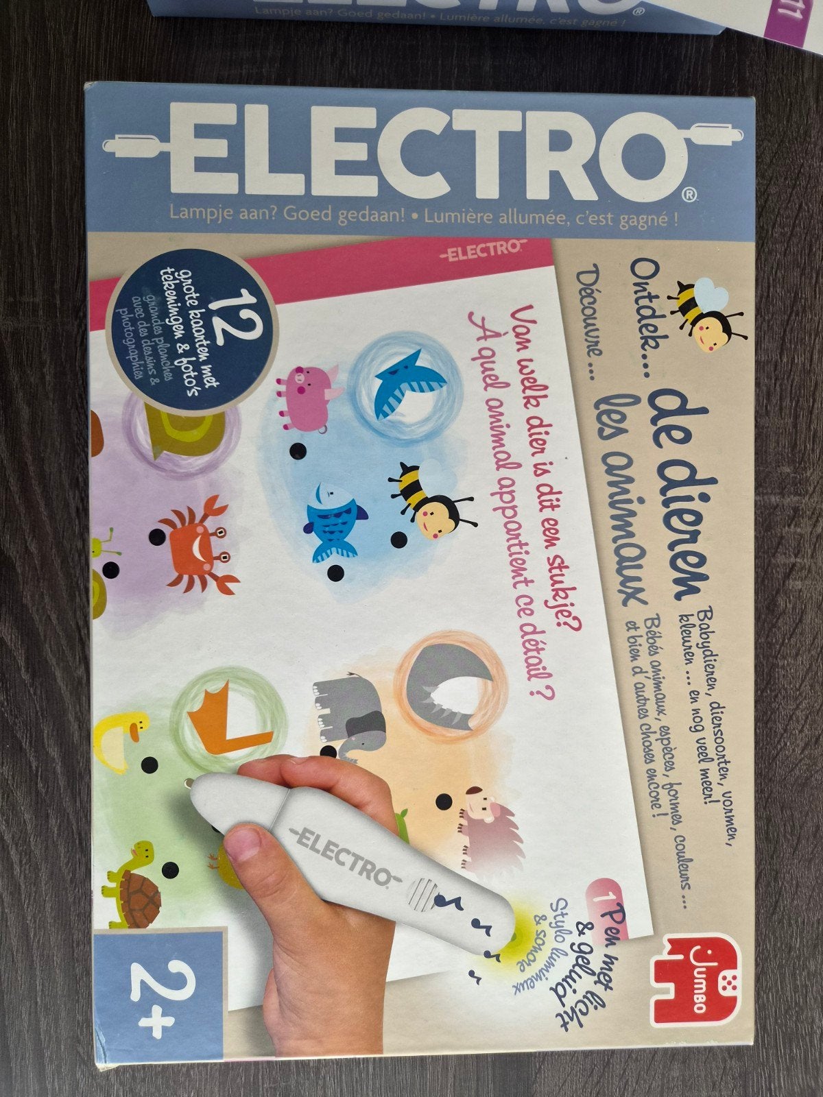 Jumbo Electro Ontdek de Dieren Educatief Spel (2+), Ophalen of Verzenden, Zo goed als nieuw, Ontdekken, Met licht