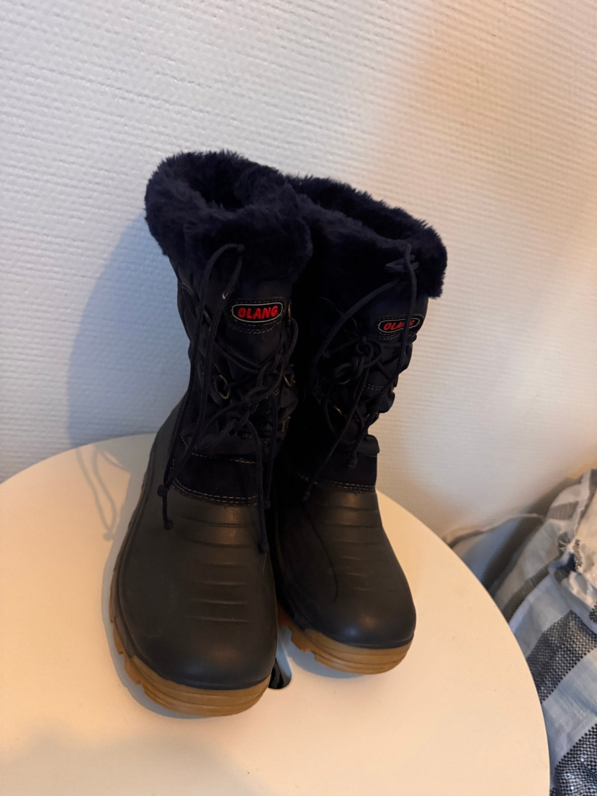 Olang dames snowboots maat 39, Ophalen of Verzenden, Zo goed als nieuw, Blauw, Snowboots
