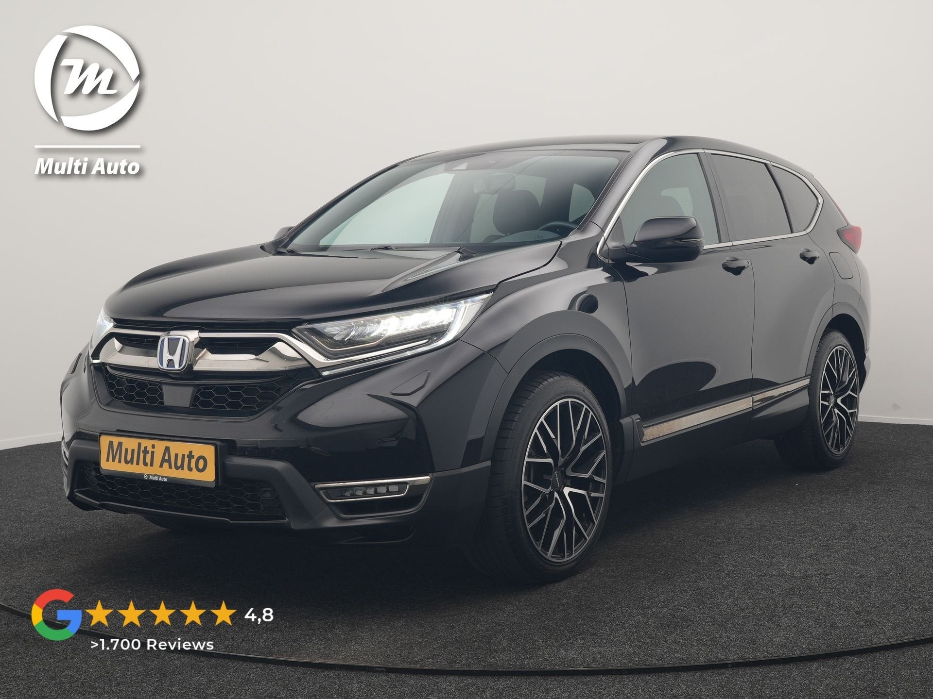Honda CR-V 2.0 Black Edition MHEV 215pk Dealer O.H | Trekhaa, Dealer onderhouden, 15 km/l, Gebruikt, 4 cilinders
