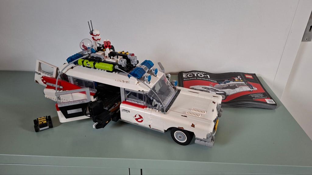 LEGO Ghostbusters ECTO-1 (10274) - Zo goed als nieuw, Overige thema's, Lego, Compleet, Ophalen of Verzenden