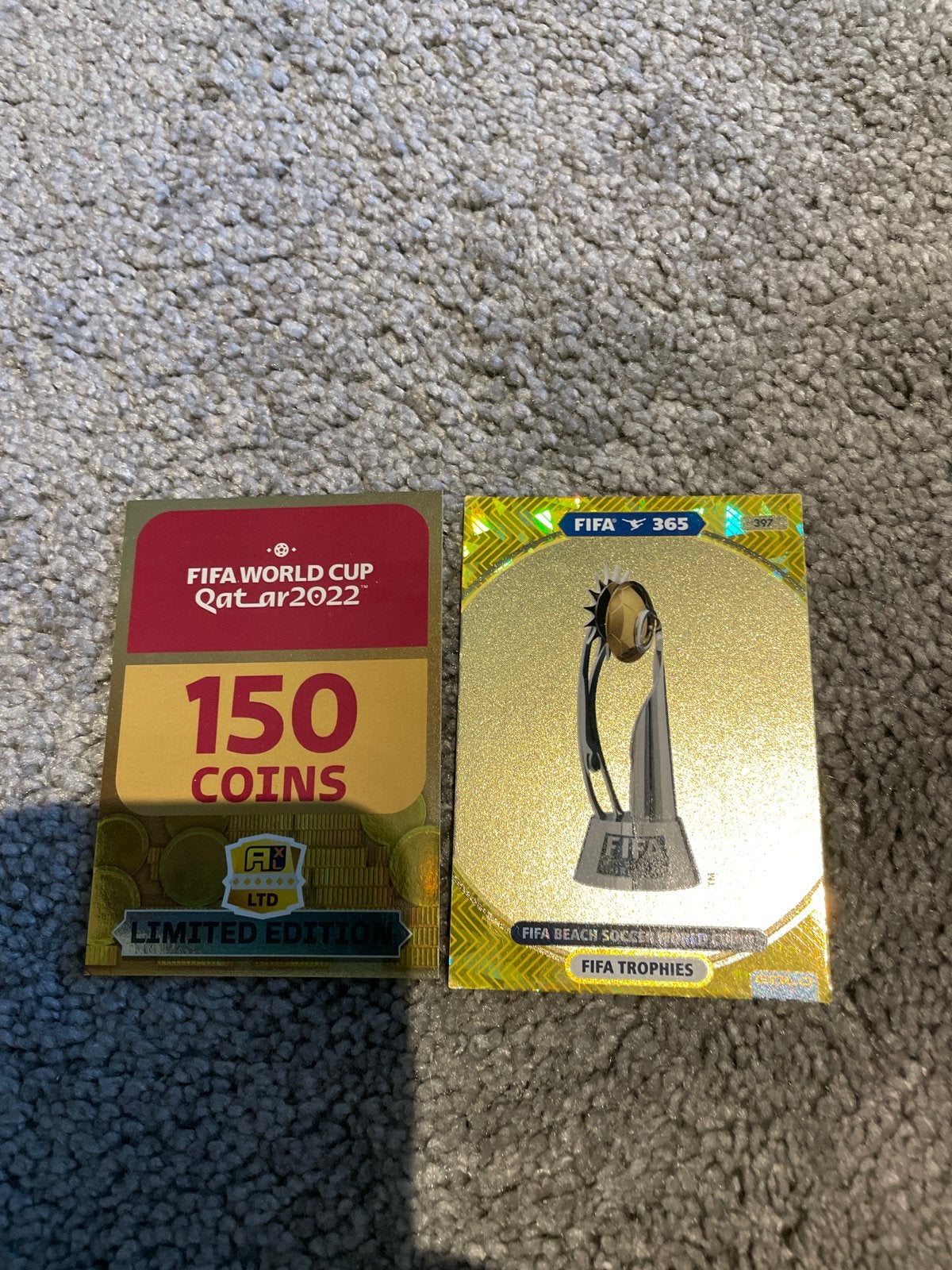Zeldzame Panini Adrenalyn FIFA kaarten - Goede staat, Ophalen of Verzenden, Zo goed als nieuw, Meerdere kaarten