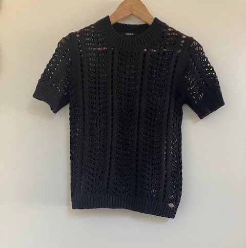 Mooie top NIkkie maat 34, Zwart, Ophalen of Verzenden, Zo goed als nieuw, Maat 34 (XS) of kleiner