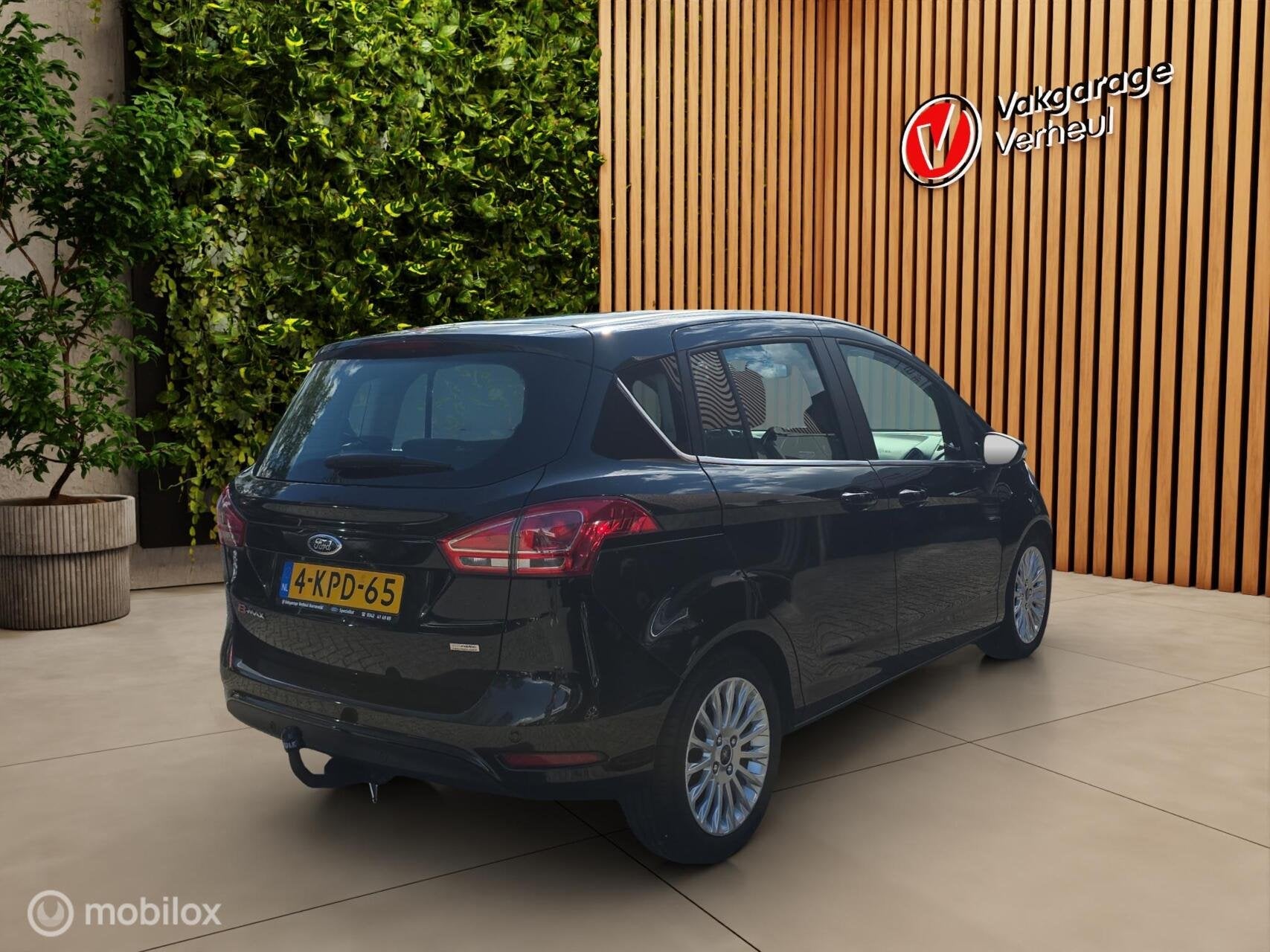 Ford B-Max 1.0 EcoBoost Titanium ✅NAP ✅Trekhaak ✅Cruis, Auto's, Voorwielaandrijving, Euro 5, 125 pk, Gebruikt