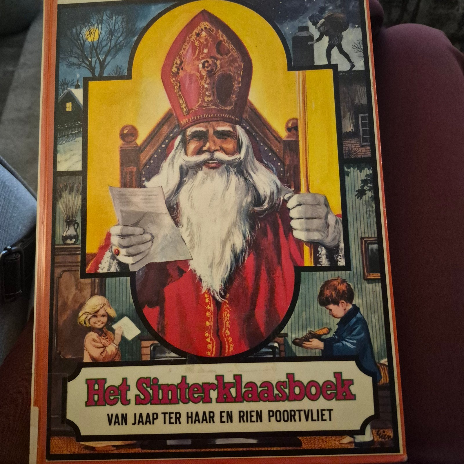 Vintage Het Sinterklaasboek - Jaap ter Haar & Rien Poortvlie, Ophalen of Verzenden, Gebruikt