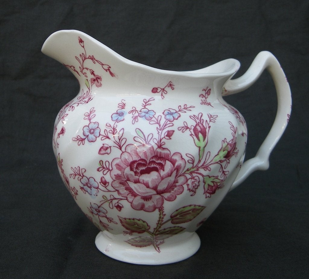 Johnson Brothers/Bros ROSE CHINTZ Puntgaaf melkkannetje, Overige merken, Overige typen, Ophalen of Verzenden, Zo goed als nieuw