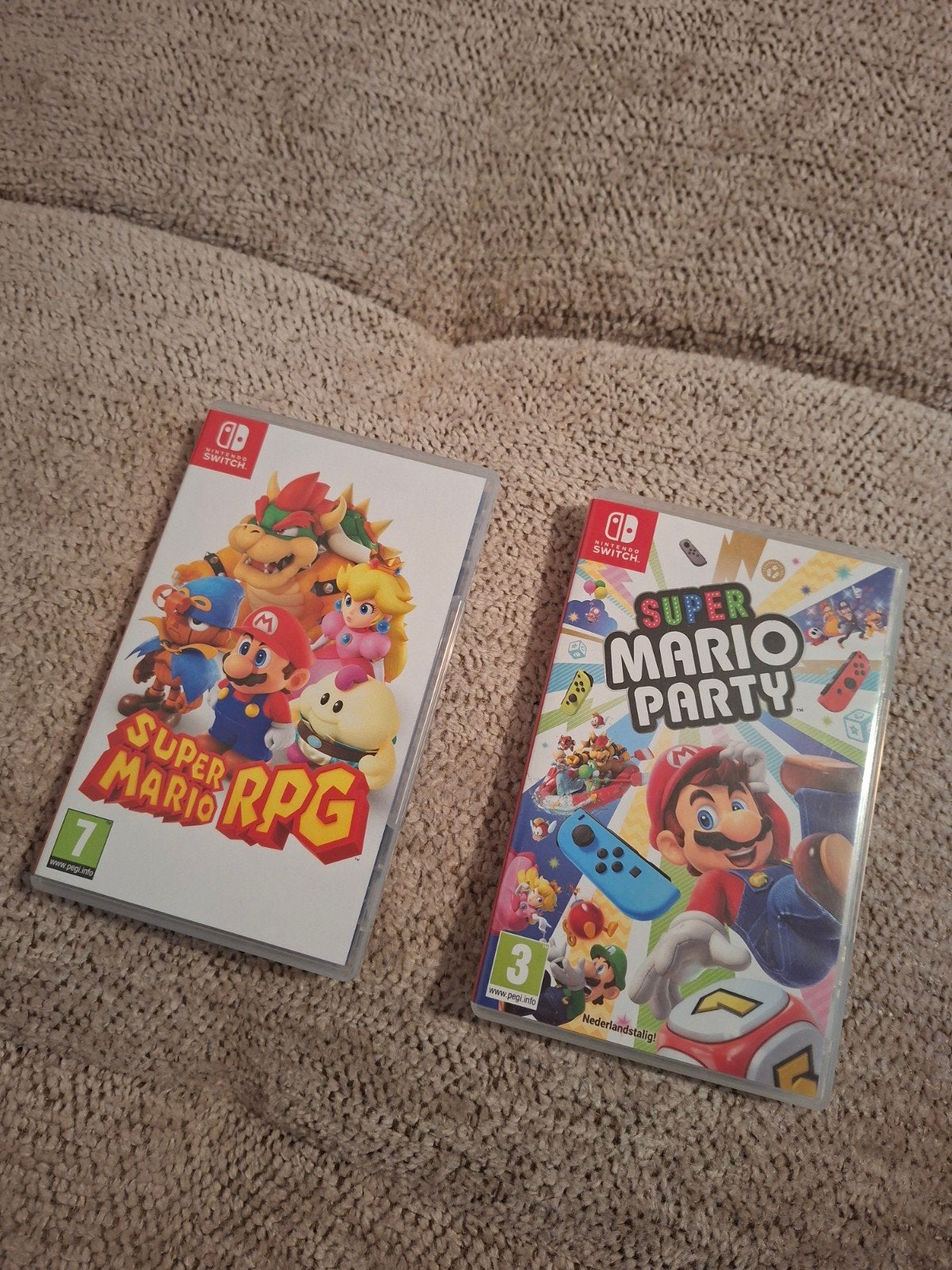 Super Mario RPG & Super Mario Party - Nintendo Switch, Spelcomputers en Games, Eén computer, Ophalen of Verzenden, Zo goed als nieuw