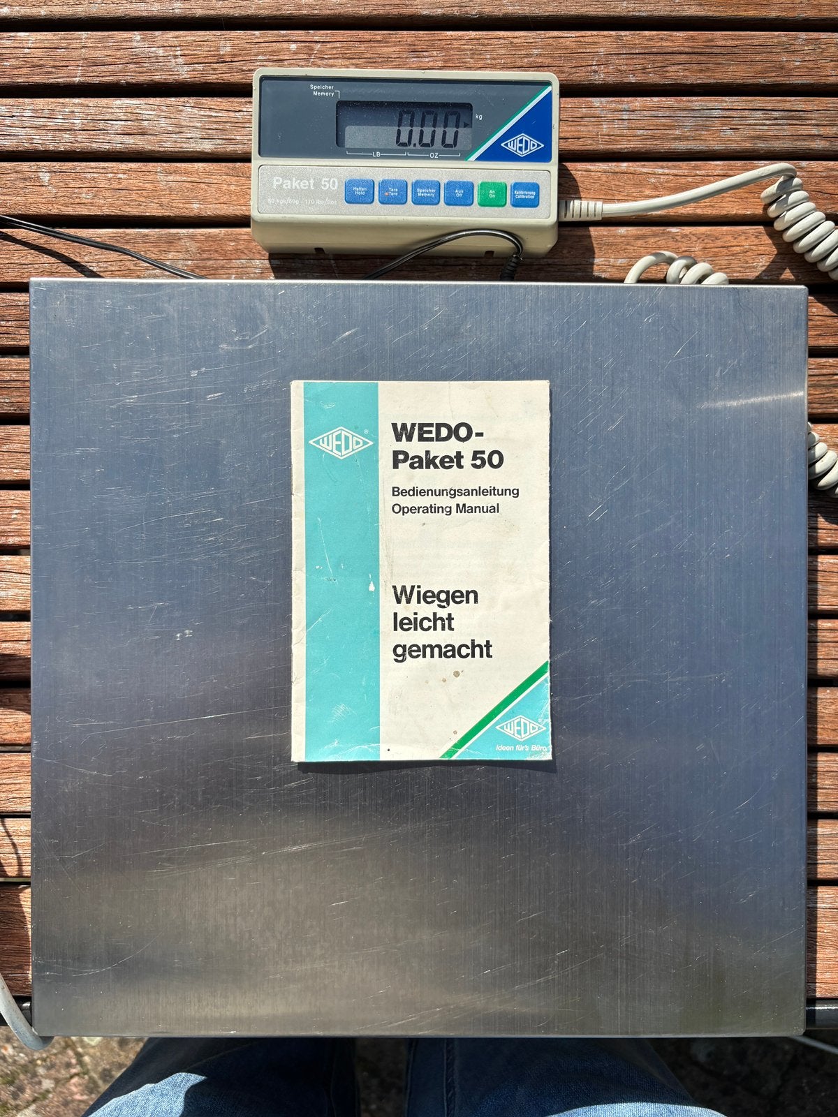 WEDO Paket 50 pakket /winkel weegschaal, Ophalen of Verzenden, Gebruikt, Precisieweegschaal, Minder dan 50 kg