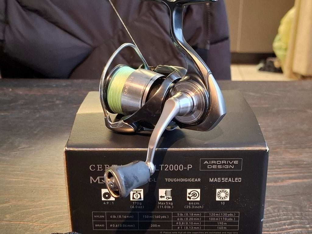 Daiwa certate 2000, Ophalen of Verzenden, Zo goed als nieuw