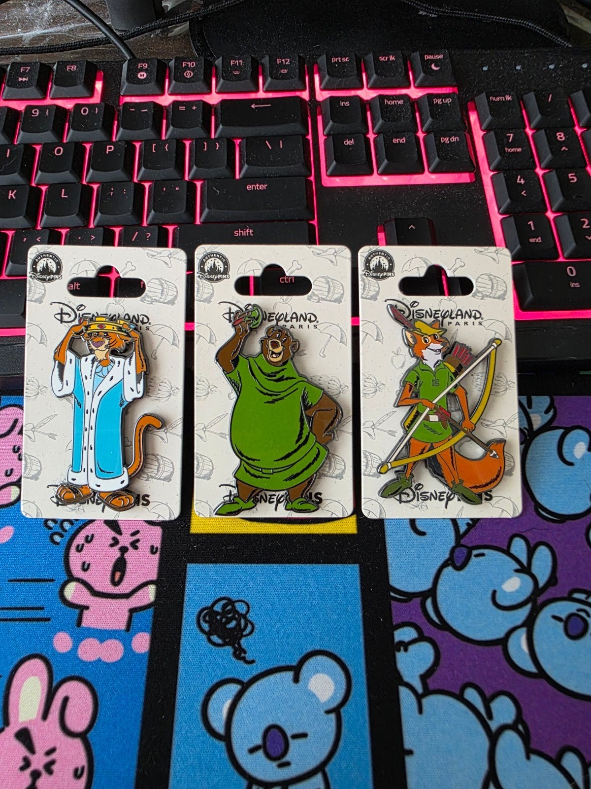 Set van 3 Robin Hood Pins - Disneyland Parijs, Verzamelen, Ophalen of Verzenden