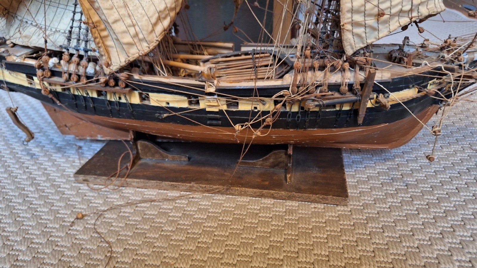 Oud zeilschip, Hobby en Vrije tijd, Modelbouw | Boten en Schepen, Ophalen, Gebruikt