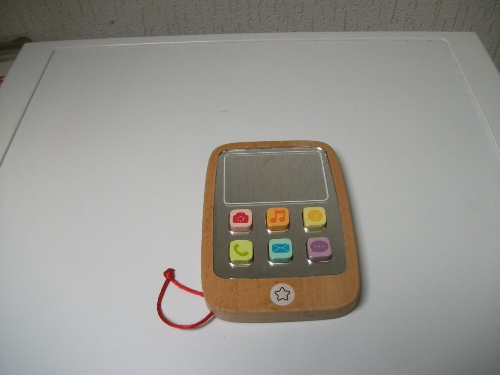 Play & Kids houten smartphone, Ophalen of Verzenden, Gebruikt