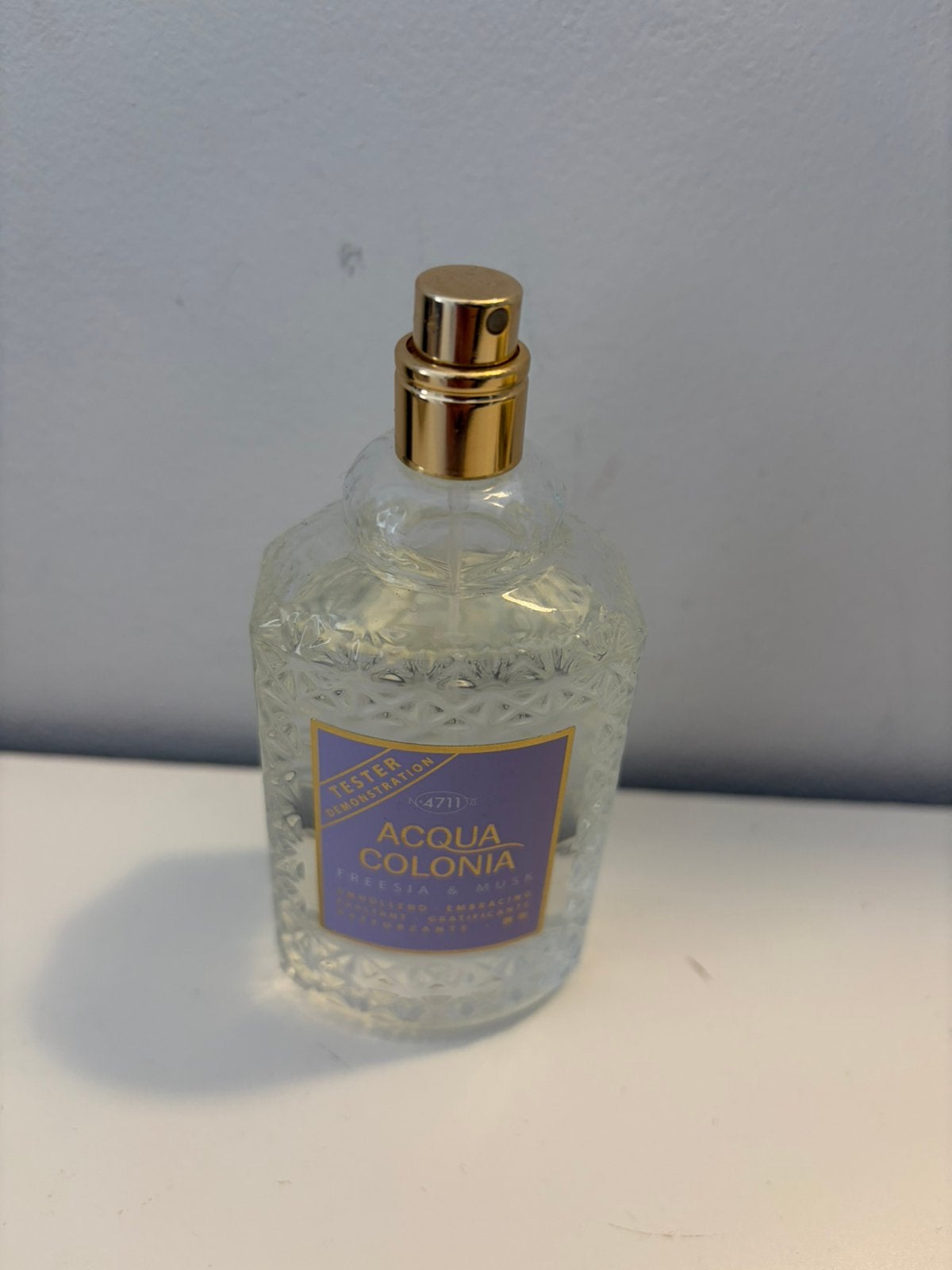 4711 acqua colonia freesia & musk 85 / 100 ml, Ophalen of Verzenden, Gebruikt