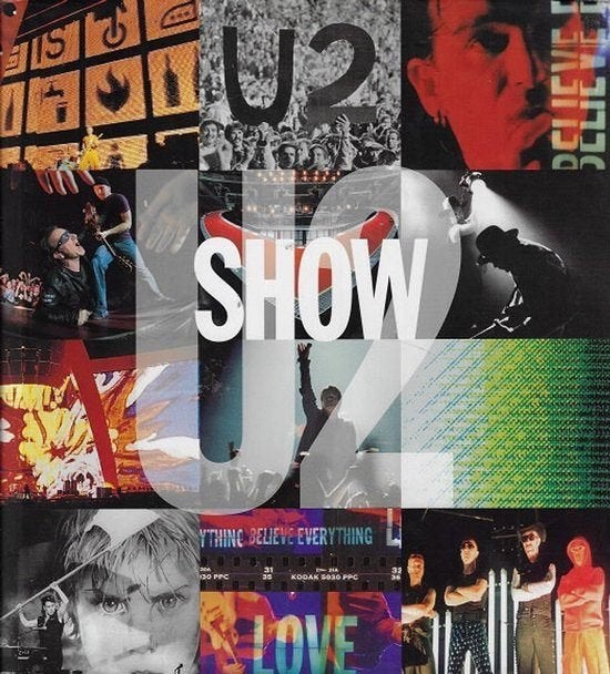 U2  boek U2 SHOW   ENGELSE teksten, Artiest, Ophalen of Verzenden, Zo goed als nieuw, Meerdere auteurs