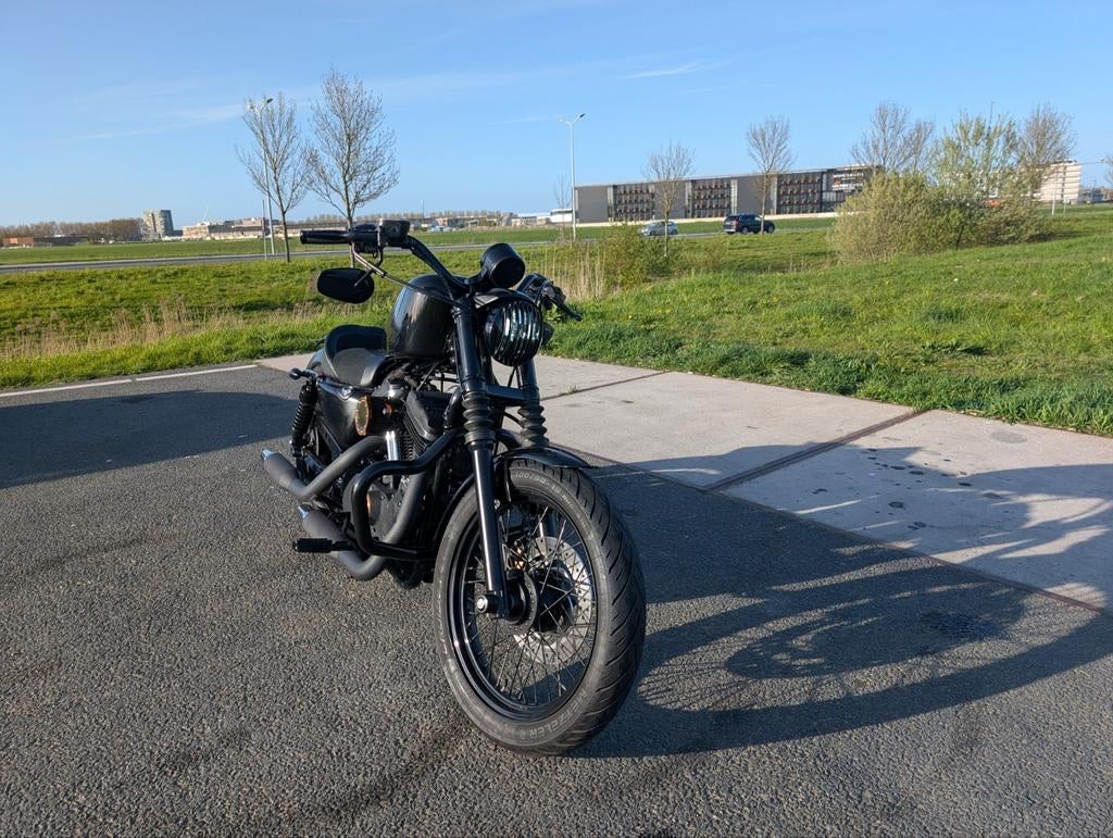 Harley Davidson Sportster 1200, nightster Zwart, Motoren, 2 cilinders, Gebruikt, Particulier, 1200 cc