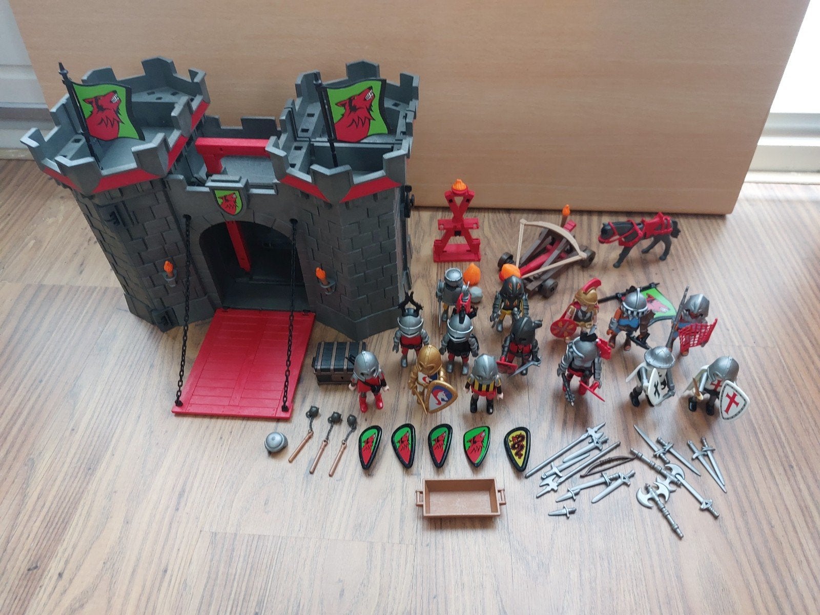 Playmobil Ridder sets (zie foto's en beschrijving), Complete set, Ophalen of Verzenden, Zo goed als nieuw, Kasteel/Fort
